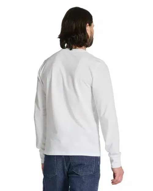 Alternative view of טי שירט פיקה ארוכה לוגו רקום גאנט