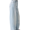 ג׳ינס חצי רוכסן ליוויס כחול